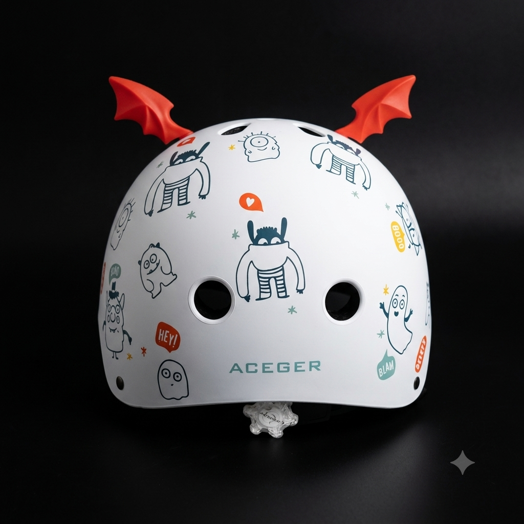 کلاه اسکیت aceger هیولایی